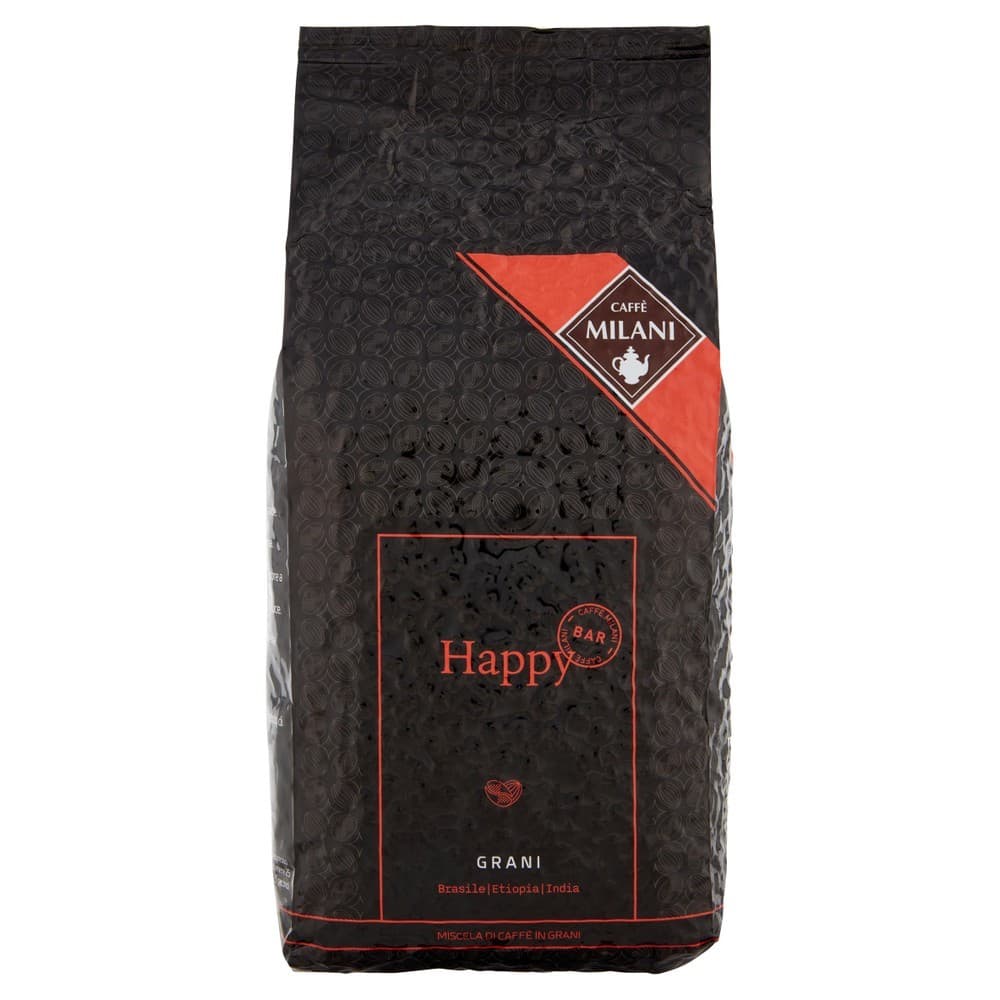 Caffè in grani Happy Bar Caffè Milani 1 kg in offerta da Bennet