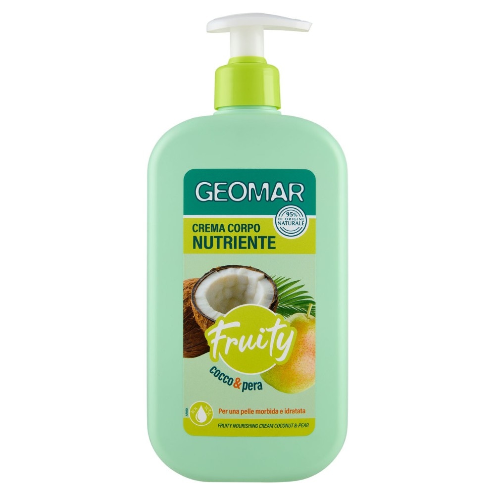 Geomar Crema Corpo Nutriente Fruity Cocco e Pera in offerta da Iper La grande i