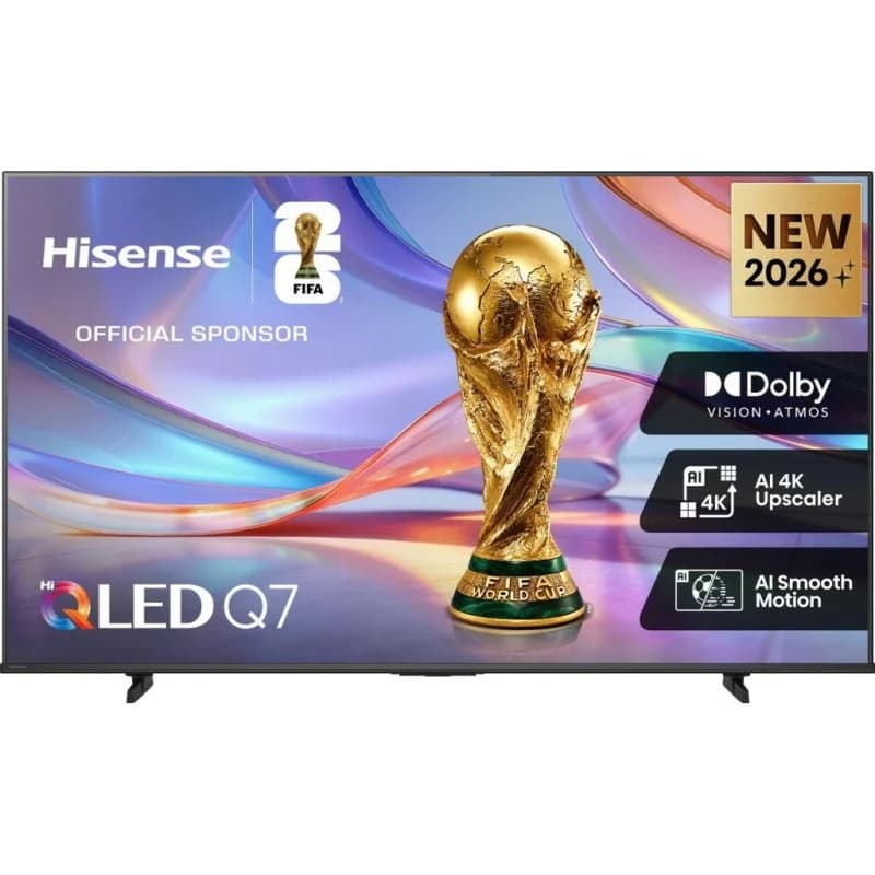 Hisense Smart TV 4K QLED 65Q7S 65" in offerta da Unieuro