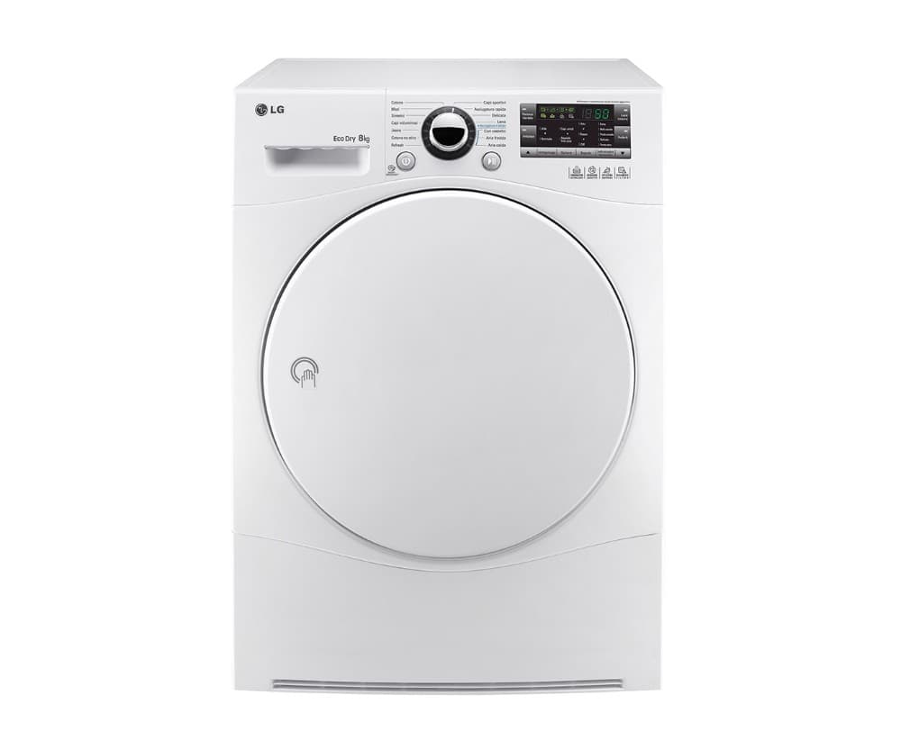 Asciugatrice pompa di calore, 8 kg LG – Euronics