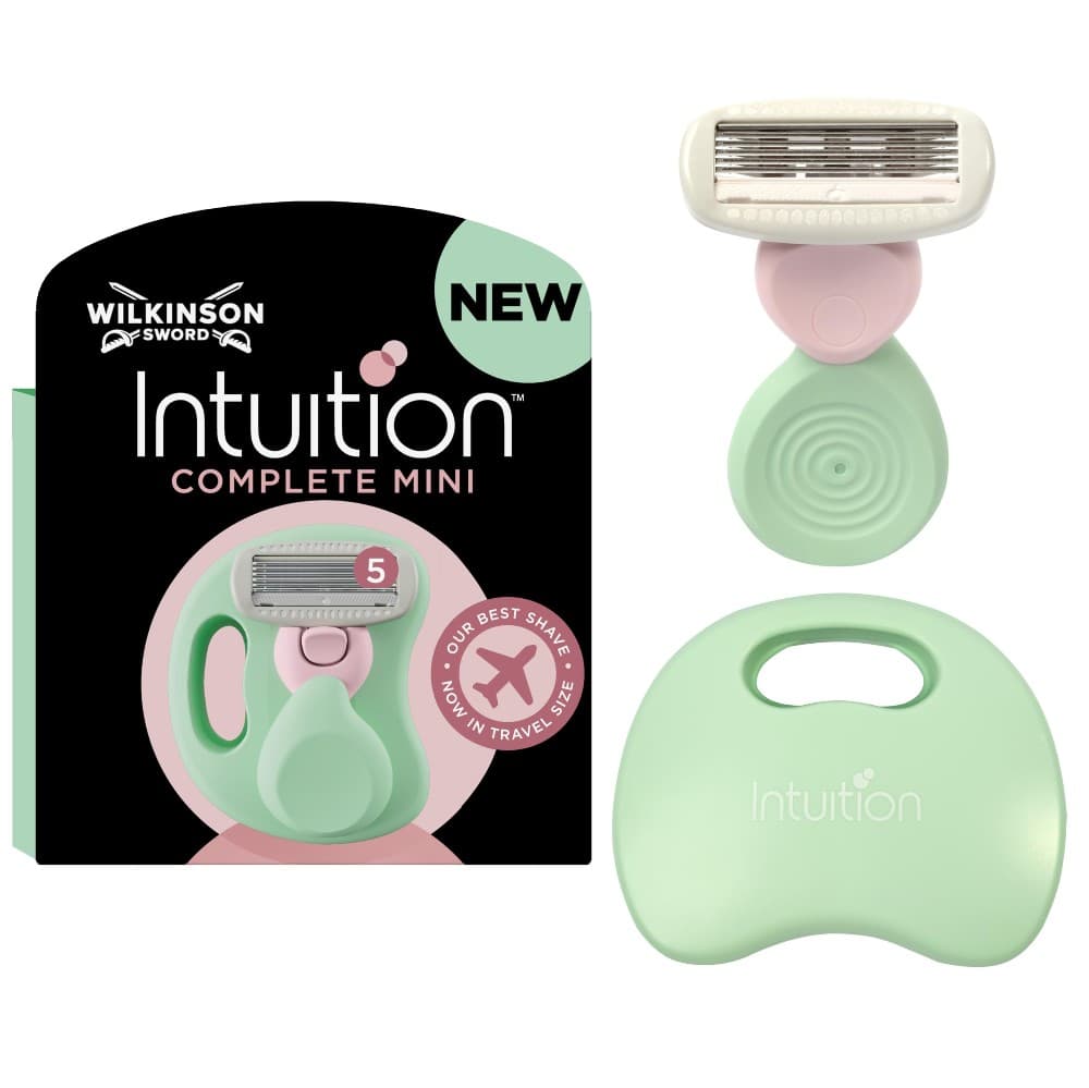 Rasoio da viaggio Intuition Complete Mini Wilkinson, 1 manico + 5 lame – Bennet