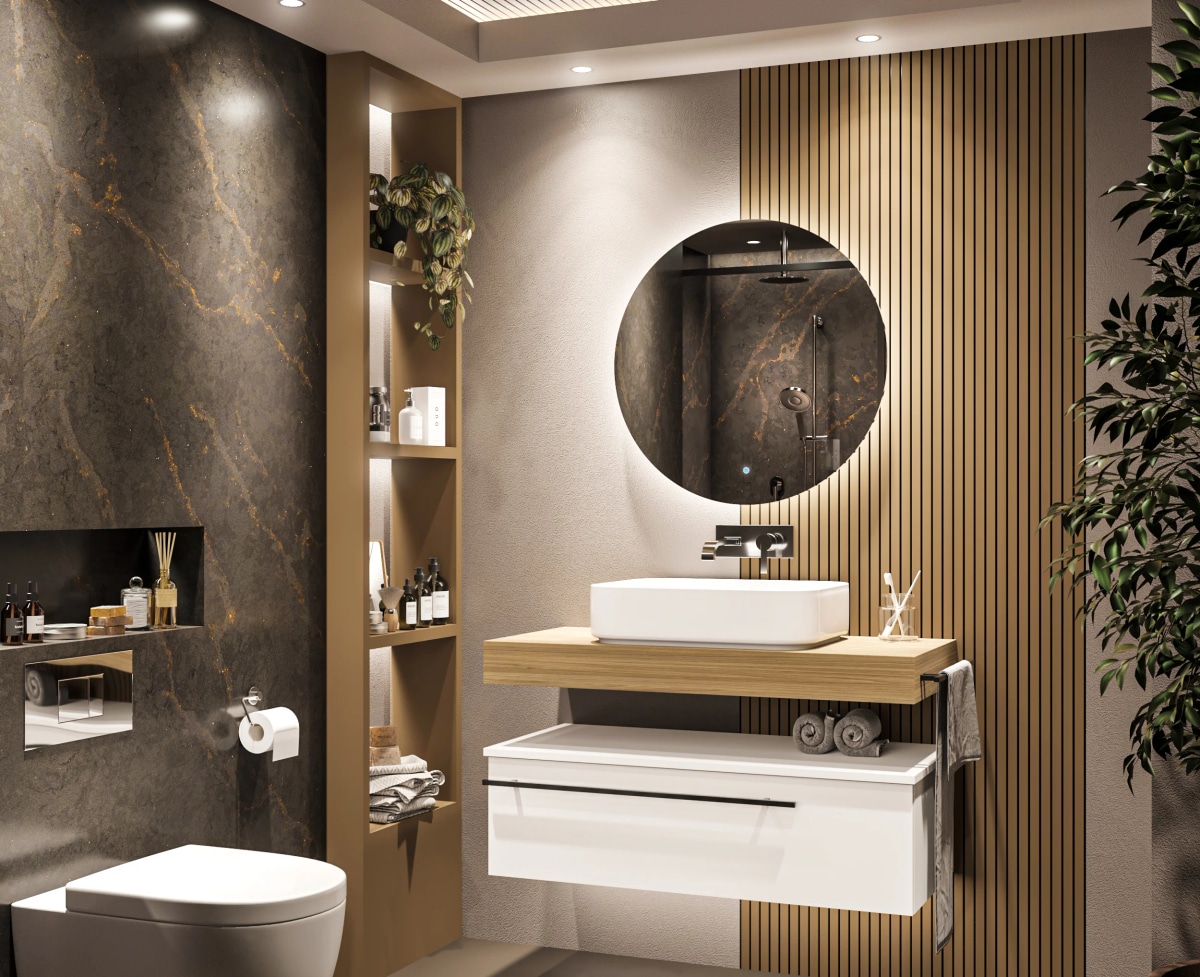 Mobili bagno, top lavabi e specchi LED - Offerta nel negozio Leroy Merlin
