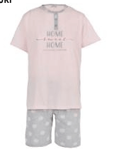 Pigiama Donna Mezza Manica Serafino+Short GMV Gianmarco Venturi in offerta da Bennet