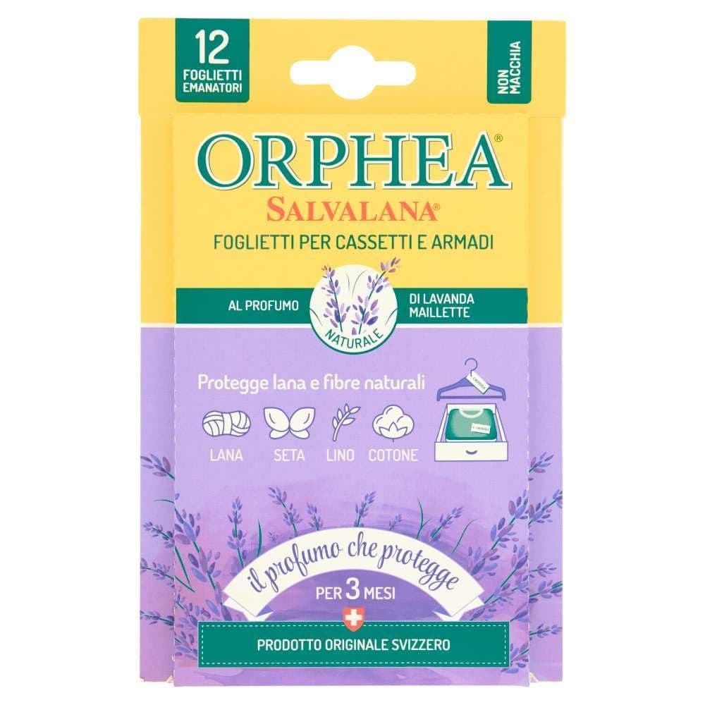 Orphea Salvalana foglietti profumati, 12 pezzi – Dm