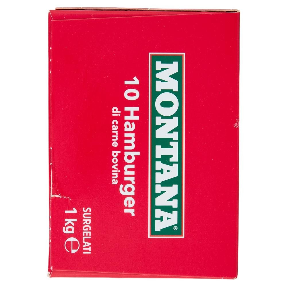 10 Hamburger di carne bovina 1 kg in offerta da Bennet