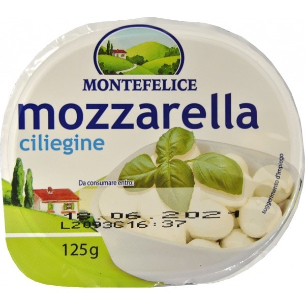 Montefelice Mozzarella Ciliegine 125 g in offerta da Dpiù