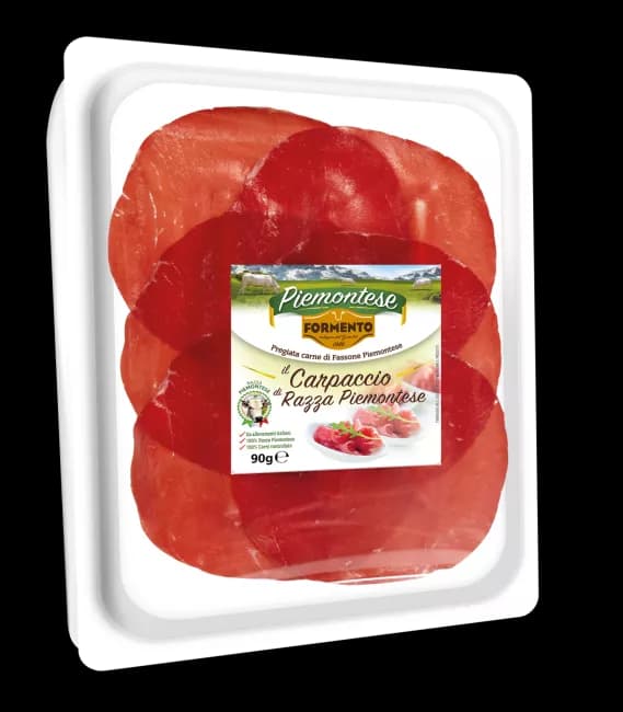 Il carpaccio di razza piemontese Formento – Il Gigante