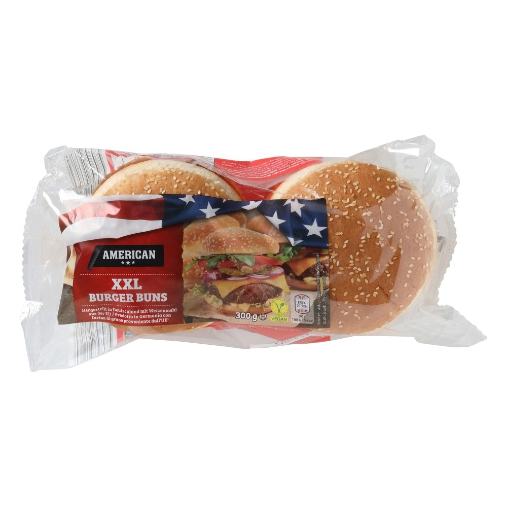 Panini per Hamburger XXL 300 g American in offerta da ALDI