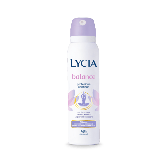 Lycia Balance deodorante spray 150 ml • 50 ml in offerta da Acqua & Sapone