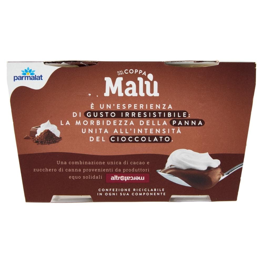 Coppa Malù al cioccolato Parmalat, 200 g – Bennet