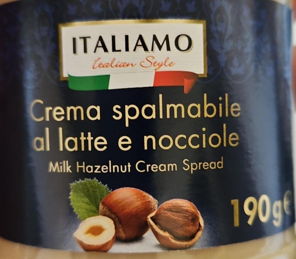 Italiamo Crema spalmabile al latte e nocciole 190 g - Offerta nel negozio Lidl