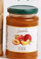 Confettura 50% pesca, 400 g GRANDESSA – ALDI