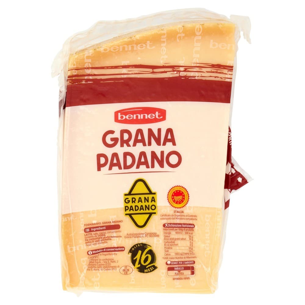 Grana Padano DOP stagionato oltre 16 mesi in offerta da Eurospin