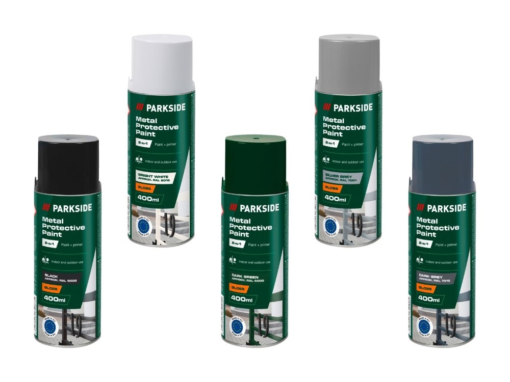 PARKSIDE vernice protettiva colorata per metallo 400 ml in offerta da Lidl