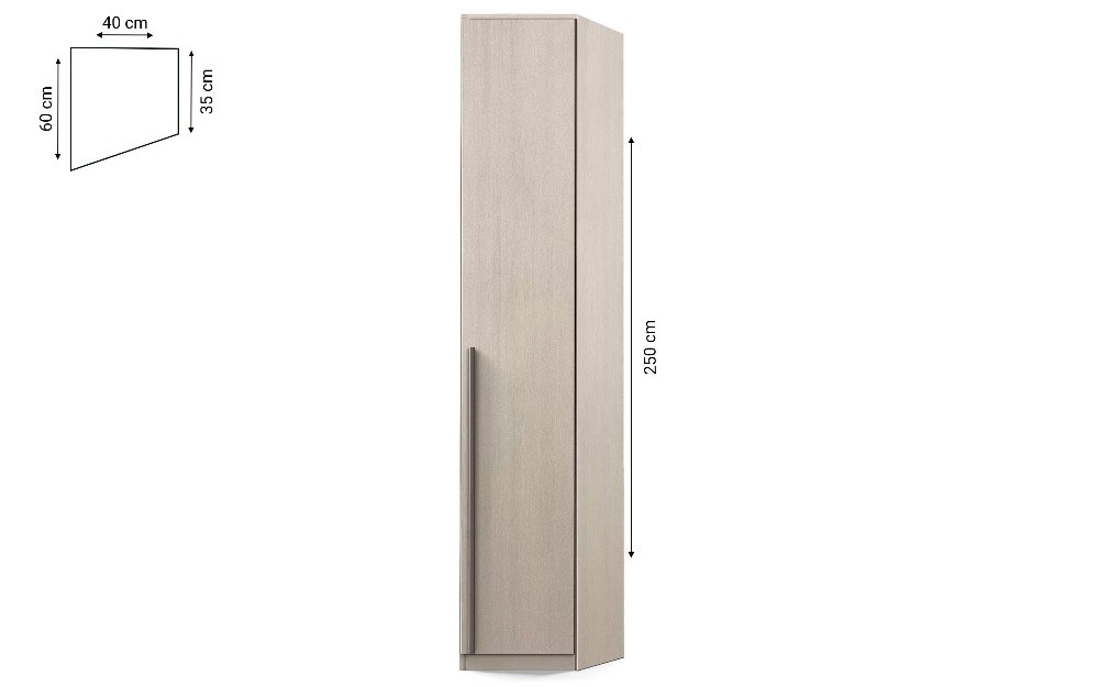 Terminale dx/sx 40x60x250h in offerta da Mondo Convenienza