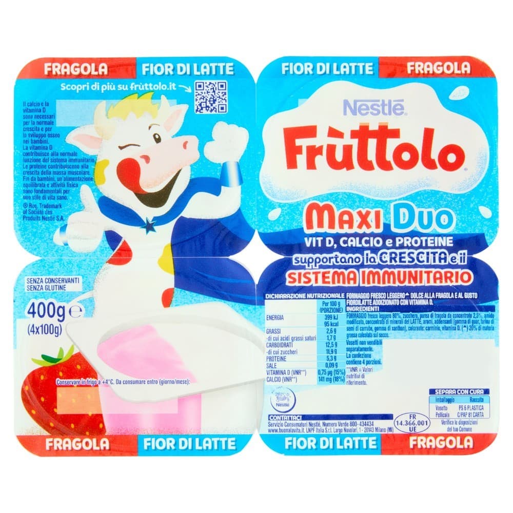 Fruttolo Maxi Gusti Assortiti, 400 g – Carrefour