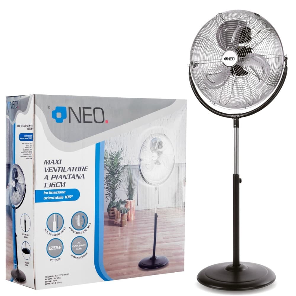 Maxi ventilatore alluminio NEO. in offerta da Risparmio Casa