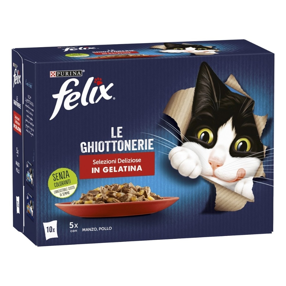 Felix le ghiottonerie 10x85 g Friskies in offerta da Esselunga