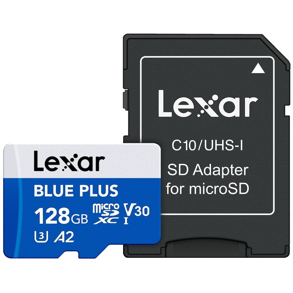 Lexar Blue Plus scheda SD 128 GB in offerta da Unieuro