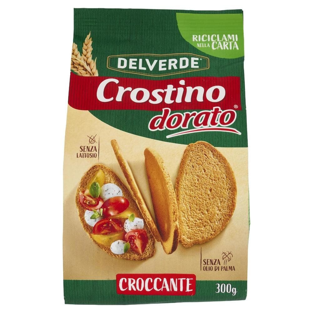 Crostino dorato croccante Delverde, 300 g – Carrefour