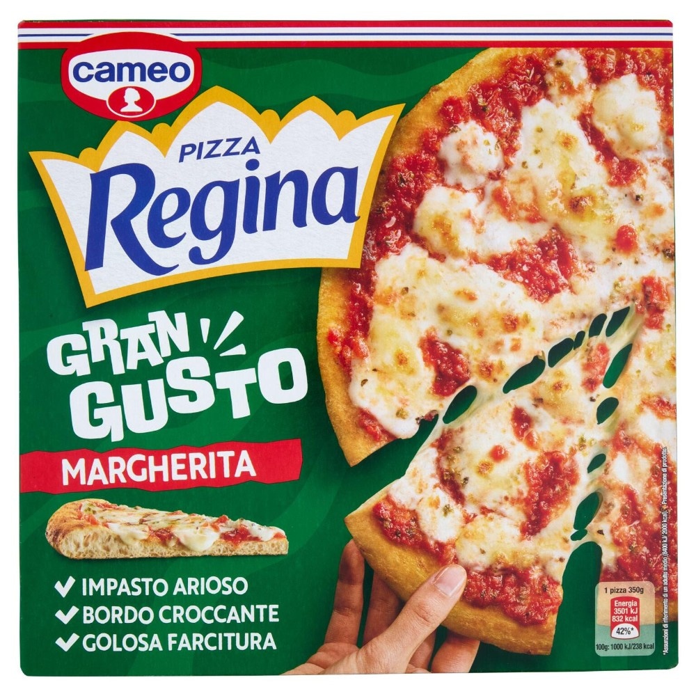 Pizza Regina GranGusto Cameo tipi vari, g 350 - Offerta nel negozio Bennet