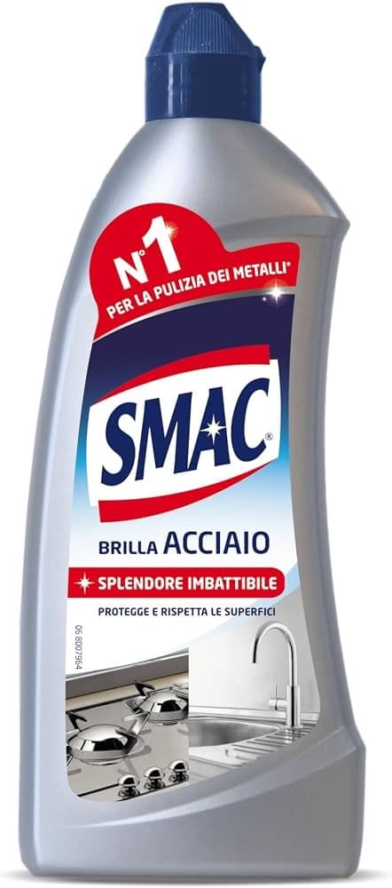 Smac brilla acciaio spray o crema 520 ml in offerta da Bennet