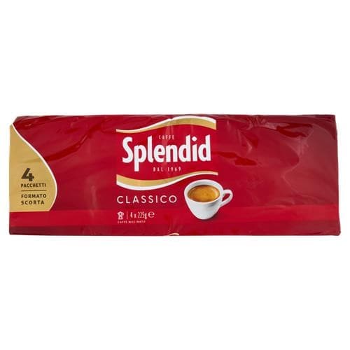 Caffè macinato classico Splendid g 225 x 4 in offerta da Panorama