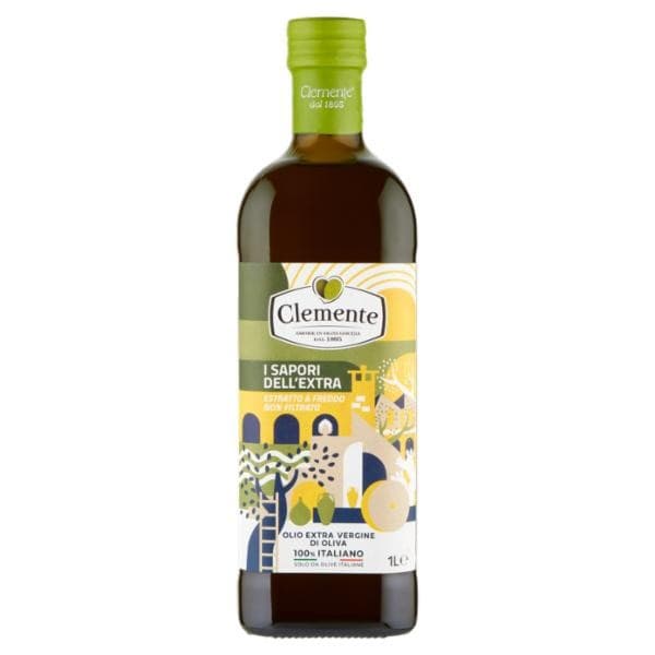 Olio extra vergine di oliva I Sapori dell'Extra Clemente, 1 litro – Il Gigante