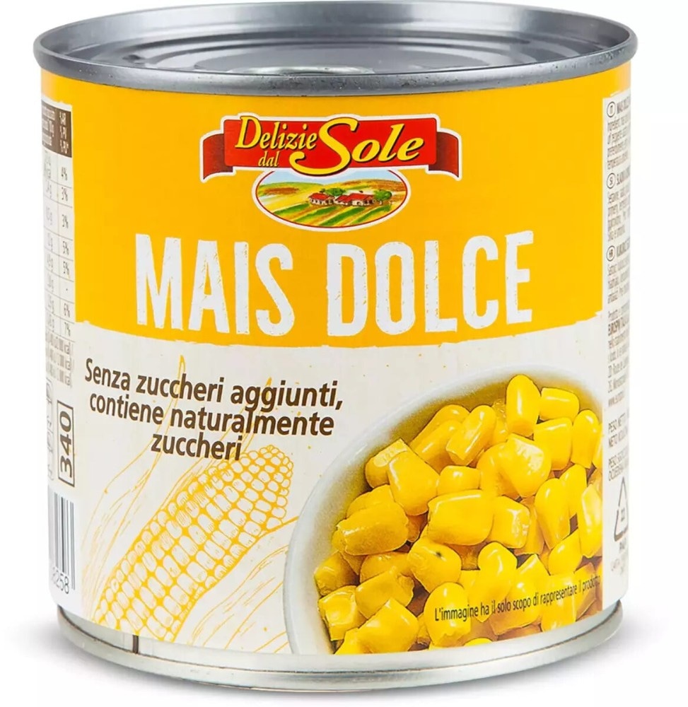Valle del Sole mais dolce 340 g / sgocc. 285 g in offerta da Eurospin
