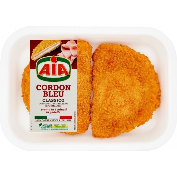 Cotoletta Valdostana o Cordon Bleu di tacchino 200 g / 245 g AIA in offerta da Iper La grande i