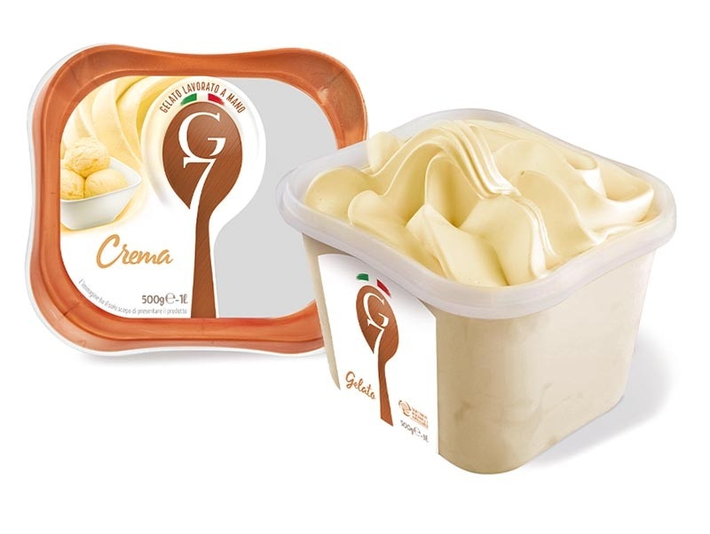 G7 Vaschetta Gelato 500 g in offerta da Il Gigante