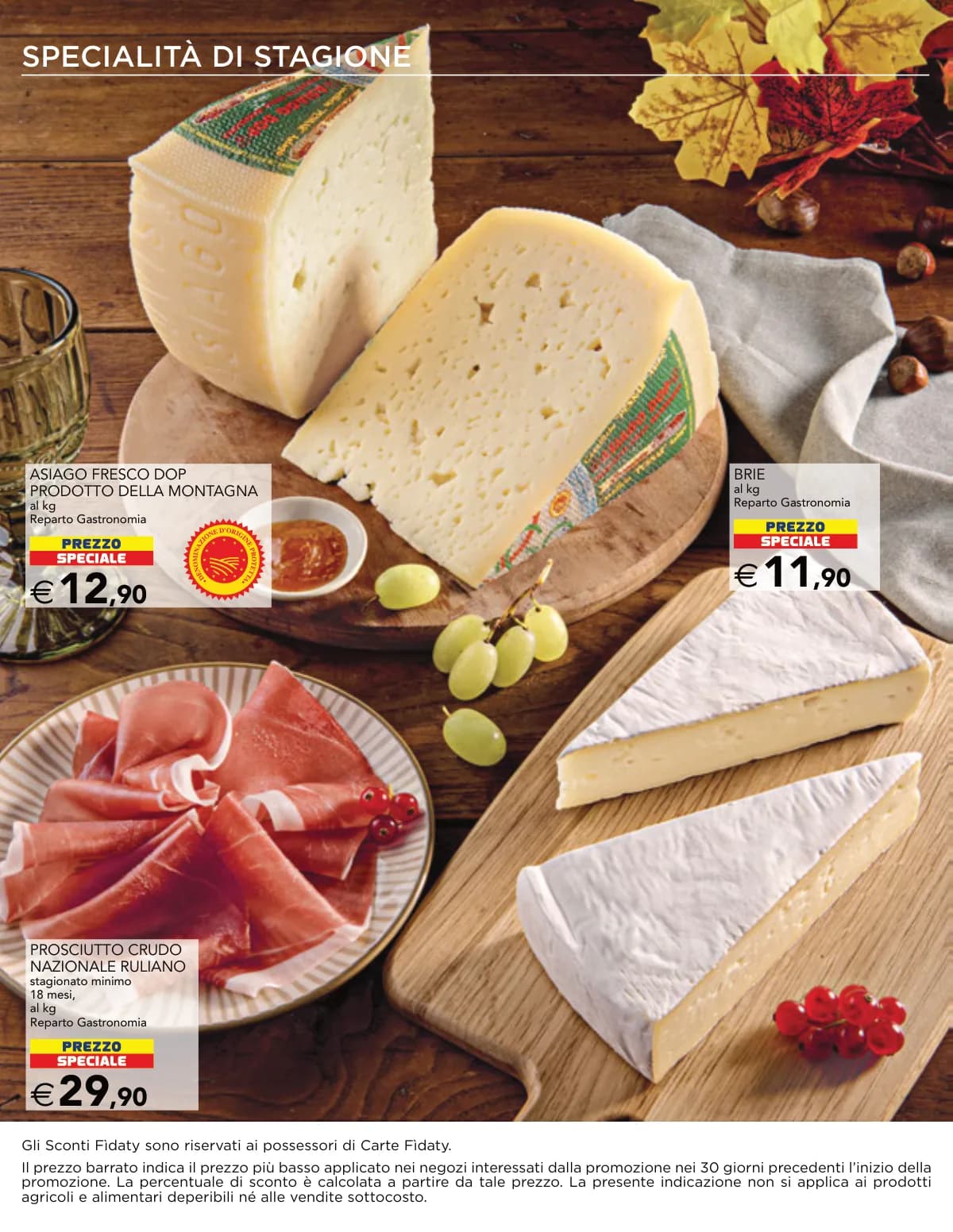 Prosciutto crudo nazionale Ruliano, al kg – Esselunga