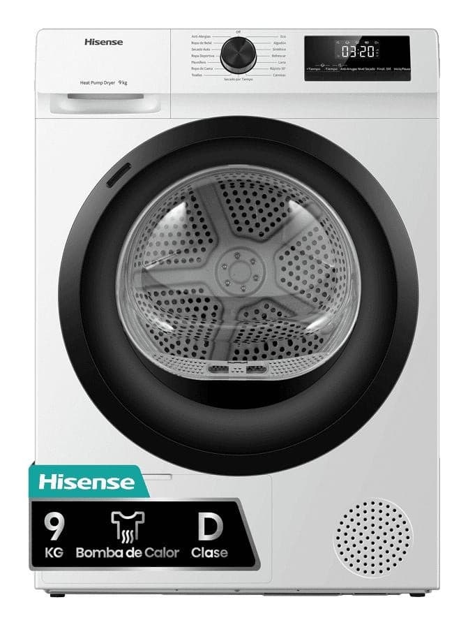 Asciugatrice DHQE900UWDC, 9 KG HISENSE – Unieuro