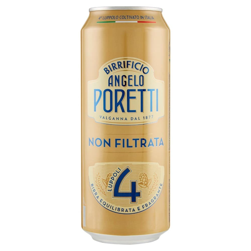 Poretti 4 luppoli non filtrata 50 cl in offerta da Esselunga