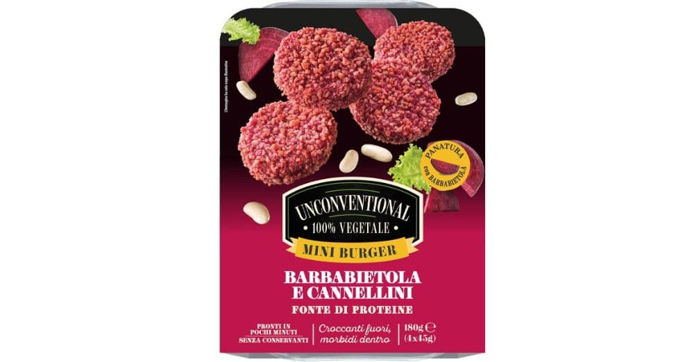 Granarolo Unconventional mini burger 180 g confezione in offerta da Lidl