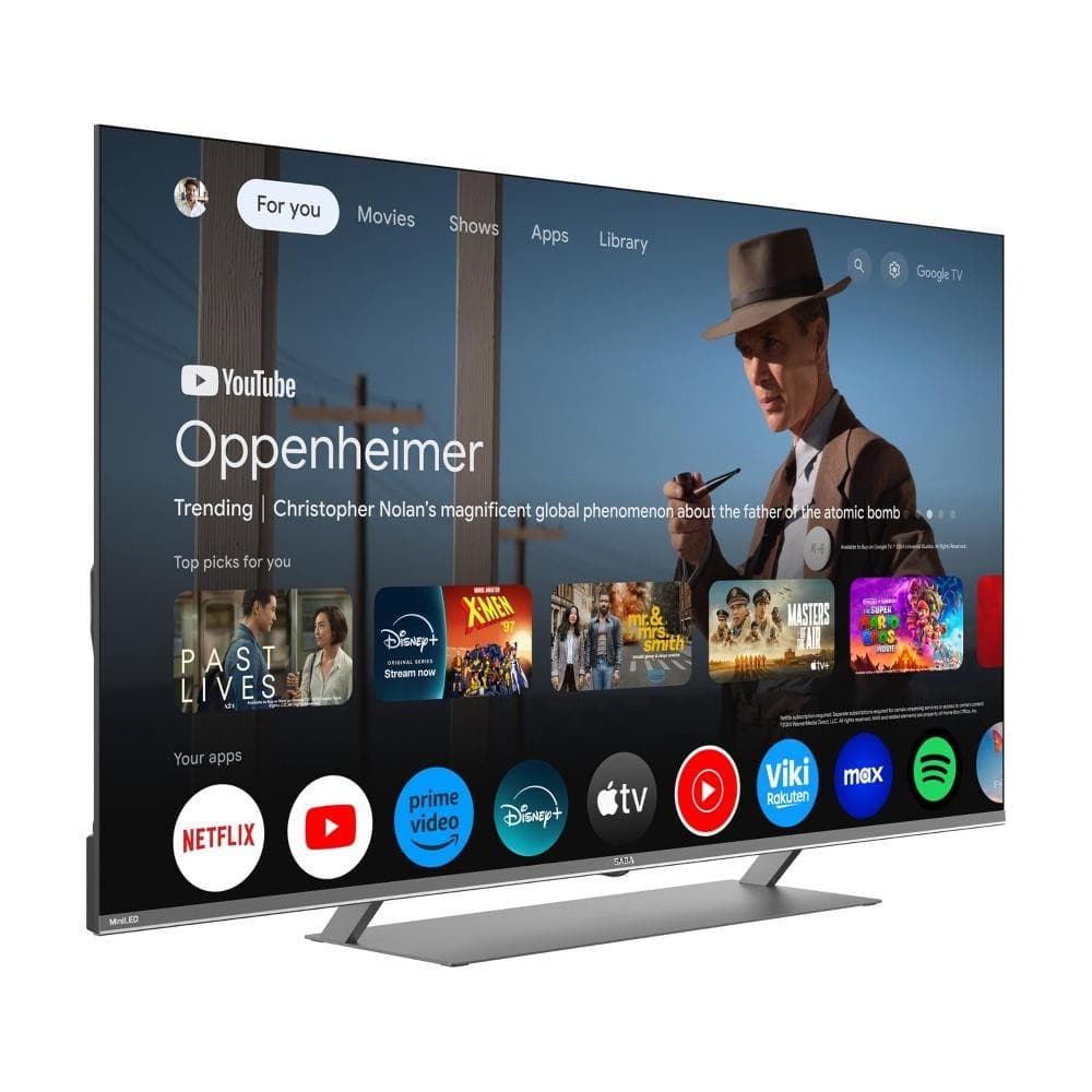 TV QD-MiniLED Saba UHD 4K SA55M91GTV, 55" – Expert