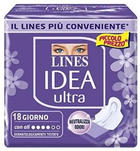 Lines Idea Ultra assorbenti in offerta da Maury's