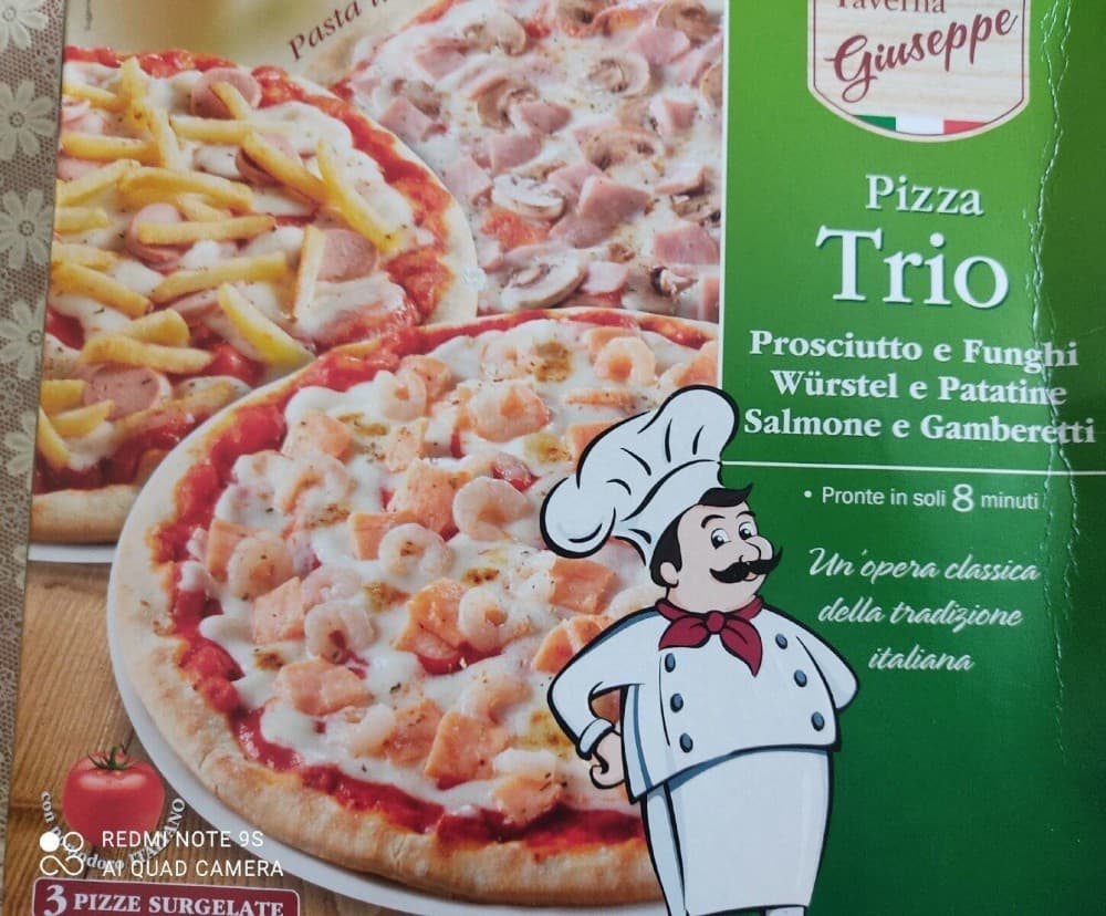 Taverna Giuseppe pizza trio 1150 g in offerta da Lidl