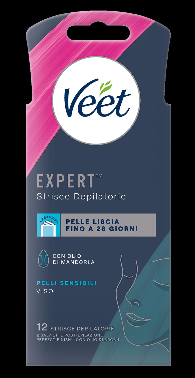 Strisce depilatorie Expert Veet, 12 strisce – Carrefour