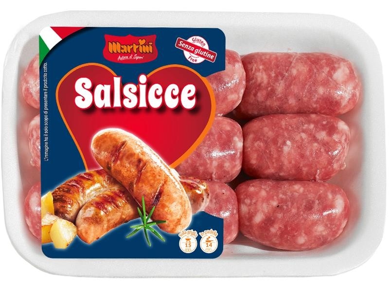 Martini salsicce di suino 360 g in offerta da MD