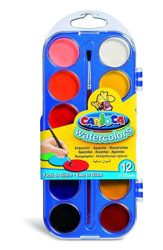 Carioca acquerelli da 12 o 14 pezzi in offerta da Coop