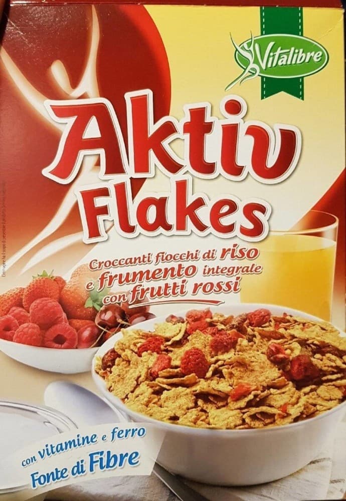 Vitalibre Aktive Flakes frutti rossi, 300 g – Dpiù