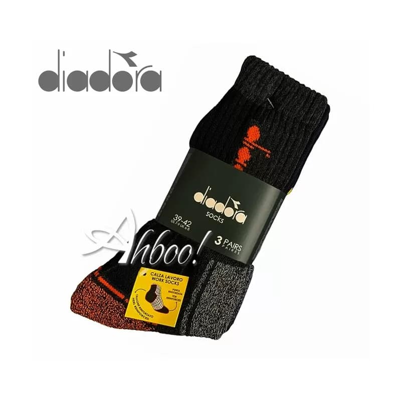 Tris calza da lavoro Diadora – MD