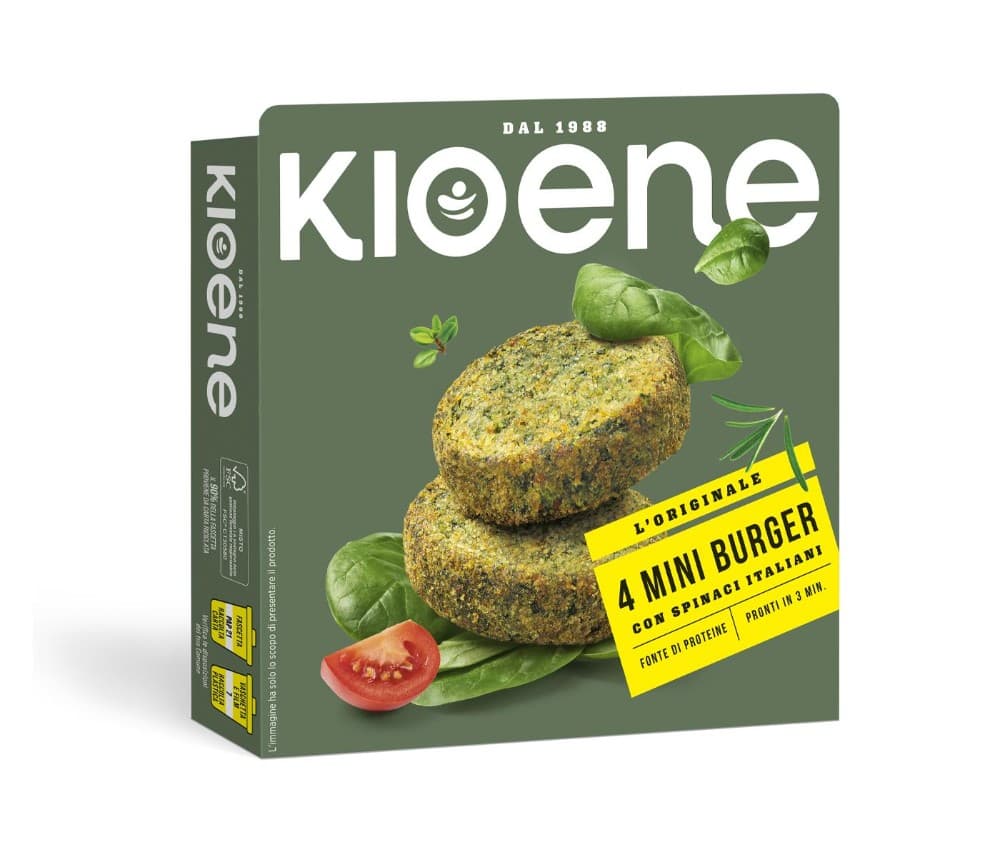 Mini Burger Vegetale agli Spinaci, 200 g Kioene – Carrefour