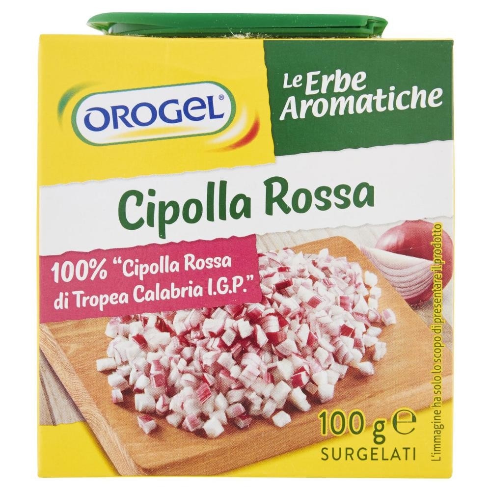 Cipolla Rossa Surgelata Le Erbe Aromatiche Orogel 100 g in offerta da Bennet
