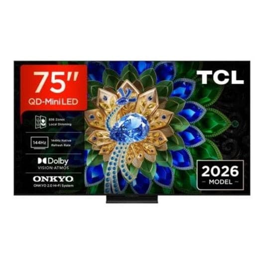 QD MiniLED TCL 75A400U, 75" – Euronics