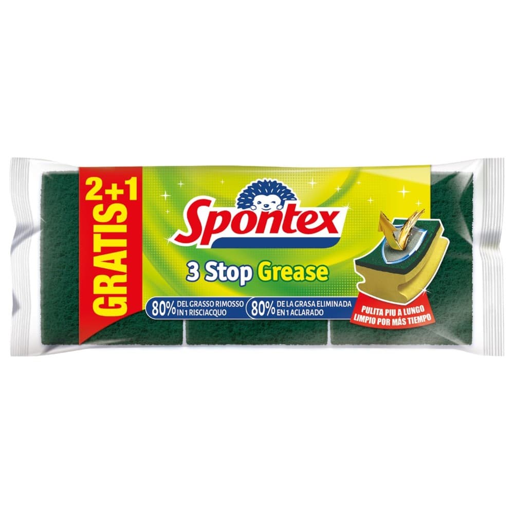 Spontex spugna universale salvaunghie 3 pezzi in offerta da Panorama