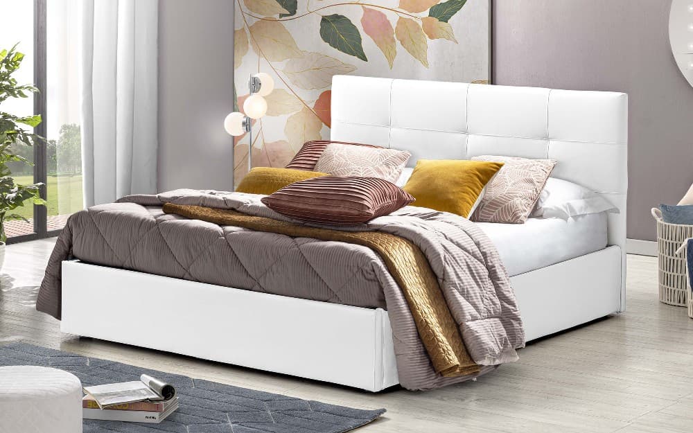 Letto matrimoniale Big Town con contenitore, cm 171x205x110h – Mondo Convenienza