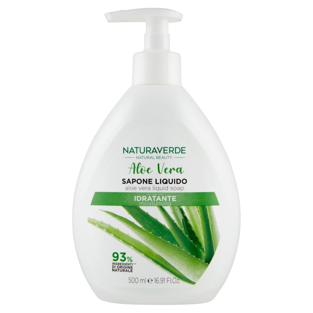 Sapone liquido Natura Verde 500 ml in offerta da Il Gigante