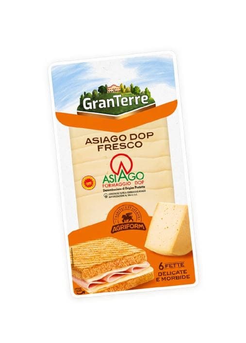 Formaggio a fette GranTerre, 100 g – Il Gigante